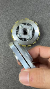 Nắp 4 lổ cho nồi wave dream nhôm cnc MS02