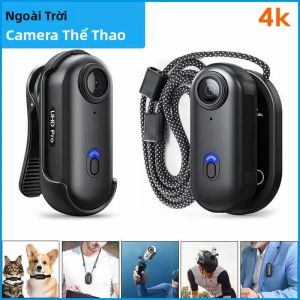Camera Thể Thao Ngoài Trời 4K WiFi Đa Chức Năng Chống Nước Nhỏ Gọn Gắn Mũ Bảo Hiểm Xe Máy Xe Đạp Quay Video