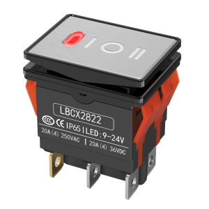 LANBOO | RGB LED Rocker Switch 28*22mm