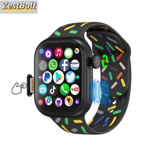 Đồng Hồ Thông Minh S11 Smartwatch VP19 Pro Với Màn Hình AMOLED 2.29 Inch Cảm Biến Vân Tay Camera Xoay GPS NFC La Bàn Hệ Điều Hành Android Wear Thiết Bị Theo Dõi Thể Dục.