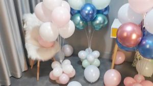 Balloon Tree Stand Table And Floor Decoration Set Birthday Wedding Party Set Stand Pokok Belon Hiasan 气球树造型桌面与地面装饰支架套装