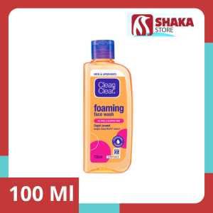 Clean and Clear Facial wash 100ml/ Clean & clear foam 100ml/ pembersih muka clean and clear 100ml/ clear and clear facial foam 100ml/ clean and clear foaming face wash 100ml