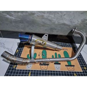 knalpot DPJ SEGIENAM biru suara NGKER-NGKER helikopter PNP Fu Vixion verza mx  gl mp tiger  klx  crf