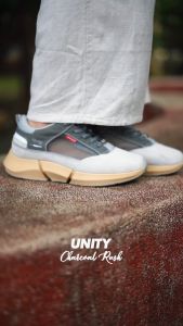 SNEAKYPAIR Unity Charcoal Rush Sepatu Wanita Sneakers Casual Shoes