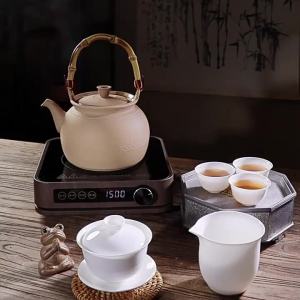 MIANXIAOCHENG | Bình Pha Trà Đất Nung Chống Nhiệt