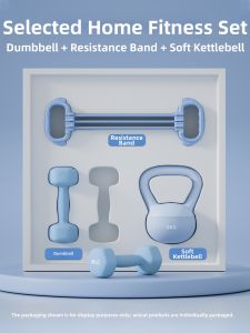 Mens Home Fitness Dumbbell Kit 10kg