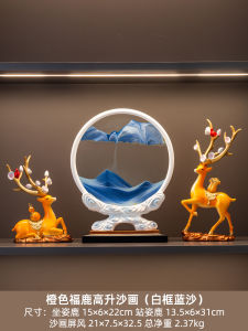 New Chinese Style Hourglass Home Decorations Living Room TV Cabinet Wine Cabinet Decorative Accessories Creative Opening Moving