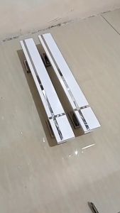 Grosir Paket 4pcs dan body kunci pelor gagang pintu dua daun rumah minimalis 45 cm murah tarikan handle pintu kupat