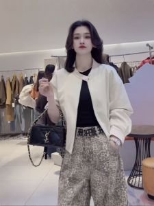 Stylish Petite Thin Collar Jacket