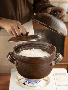 DROOLU | Multi-functional Ceramic Pot Stew Cook Rice Soup Cooking
