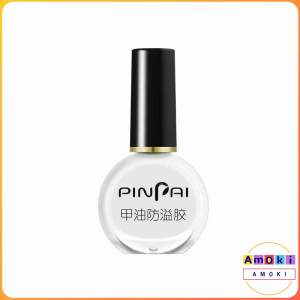 Amoki 10ml Peel Off Nail Latex Tape Anti Overflow Glue Base Coat Liquid Moisturizing Odorless