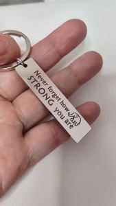 1PC Dad Gifts From Daughter Son Christmas Gifts For Dad Stainless Steel Keychains For Men Fathers Day Birthday Gifts For Dad