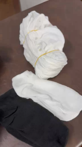 Combo 10 đôi tất cổ cao và thấp. Màu trắng và đen.