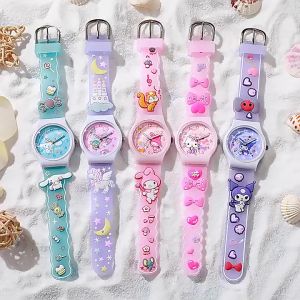 Jam Tangan Anak 3D Sanrio Import Lucu Melody Kuromi Cinamorol