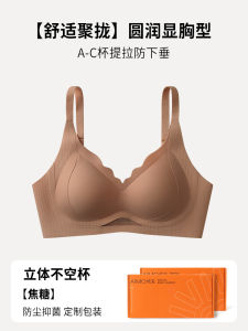 Wireless Adjustable Womens Bra Gather Small Breasts Make Them Look Bigger Anti-Sagging New 2025 Seamless Gathered Bra