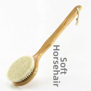 Long Handle Massage Bristle Bath Brush