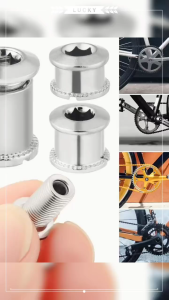 5 Pairs Crankset Bolts Chainring Bolts & Nuts For Mountain Bike