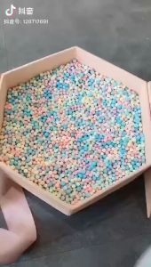 UMI 50g+/- Macaron Foam Ball Styrofoam Polystyrene Filler Box Gift Packing Birthday Party Wedding Hiasan Slime Topping