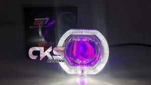 Lampu Tembak Mini Biled 25 Inch Dengan Shroud Plus Devil Laser Cut Off High Low 30W Full Aluminium