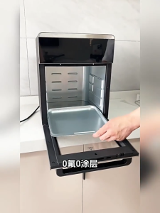 Air Fryer 20L Oil-Free Stainless Steel Touch Screen Kitchen Appliance with Visual Window For Home