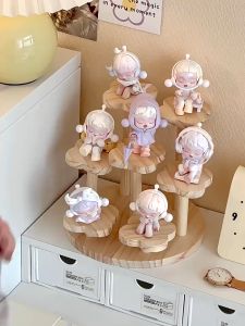 Wooden Display Rack Wooden Multi-layer Storage Flower Shelf Figure Display Toy Rack Storage Jewelry Storage Holders 展示架