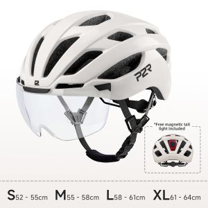 P2R | Photochromic Magnetic Visor Bicycle Helmet