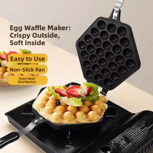 CMGF | Commercial Egg Waffle Maker Gas Grill Mold