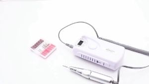 Alat Kikir Kuku Elektrik Portable Rechargeable 35000 RPM/ Nail Drill Polisher Grinding Untuk Manicure Nail Art/ Mesin Manikur Kikir Kuku Elektrik/ Nail Drill Machine Portable/ Pedicure Manicure Machine Set/ Bor Kuku Nail Art