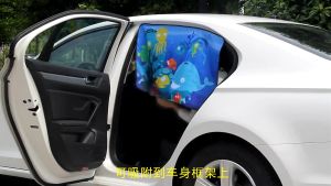 Fastcar ม่านบังแดดในรถ รถยนต์ ม่านบังแดดลายการ์ตูนกันUV เด็ก รถ E132