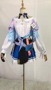 Bộ Trang Phục Cosplay Honkai Star Rail March 7th - Trang Phục Cô Gái Anime Màu Tím Kèm Tóc Giả Và Đạo Cụ Máy Ảnh Dành Cho Nữ
