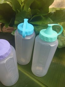 Botol Kecap Besar 1000ml/Botol Jumbo/Botol Saos Besar/Botol Sambal/Botol Mayones 1Liter