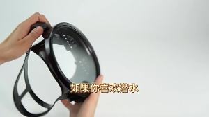 Classic Retro-Style Panoramic Wide View Scuba Goggles Tempered Glass Lens for Adults Oval Diving Mask Spearfishing Mask