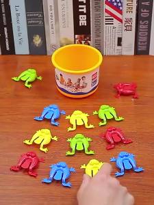 10/20Pcs Jumping Frog Bounce Fidget Toys For Novelty Assorted Stress Reliever Toys For Birthday Gift Party Favor