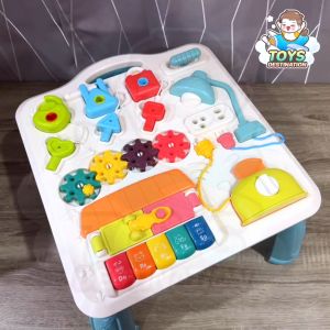 โต๊ะกิจกรรม Busy Board / Busy Table / เด็ก 6 ซึ่งเป็นที่สุดสำหรับกิจกรรมเด็ก