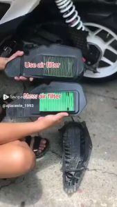 Honda Click v1 v2 125i Stock Air Filter High Flow Ordinary Filter Motorcycle Accessories