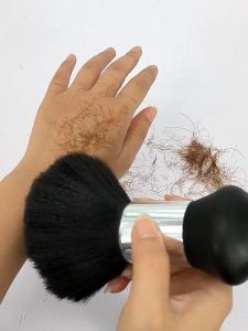 Soft Barber Neck Broken Hair Brush Salon Hair Cut Duster Remover Gentle Face Hairdress Cleaning Tool