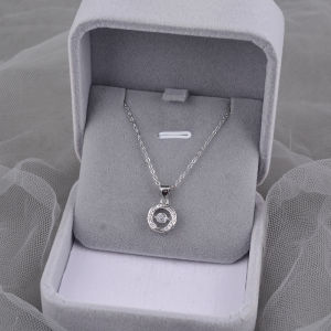 925 Sterling Silver HeartBeat Necklace Womens Luxury Clavicle Chain Engraved Birthday Gift Trendy Fashion Jewelry Accessory