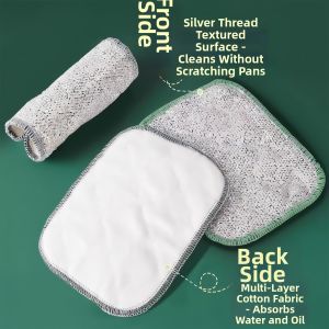 Grease-Resistant Dishcloth Extra Thick