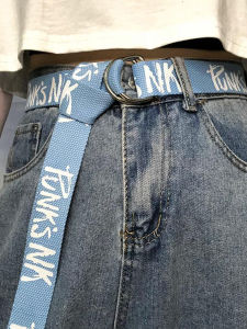 JIFANPAUL | Hassle-free Letter Canvas Belt