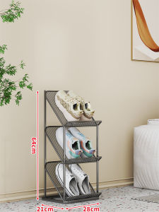 Space-Saving Multifunctional Shoe Rack