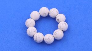 Vòng chuỗi đeo tay đá howlite từ 6 ly đến 14 ly 108 hạt vòng tay chuỗi hạt