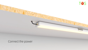 LUMY【0.5M/1M/1.5M/2M】U Shape LED Light Strip Black Aluminium Profile LED Casing with White Diffuser Lampu LED - L204