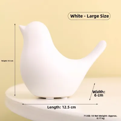 Gold Ceramic Bird Decorative Figurine Modern Luxury Living Room TV Cabinet Coffee Table Desktop Decoration Nordic Style Animal Shape
