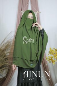 KHIMAR INSTAN AINUN SYARI FREE NIQAB (by raisa)
