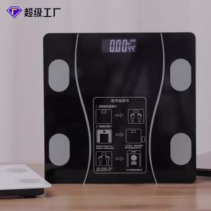 XMSJ | Home Adult Electronic Scale Intelligent Bluetooth Fat App Body Fat Analysis Body Fat Scale USB Charging Healthy Weight Scale