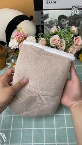 Khăn Quấn Tóc Thấm Hút Mạnh Dáng Dài 2 Mặt Khô Tóc Nhanh Chóng RQN2492 - REQUANE