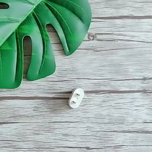 Phích Cắm Chuyển Đổi Đầu tròn Sang Đầu Dẹp - Chuyển đổi phích cắm AC từ Châu Âu (2 chân tròn) sang Mỹ (2 chân dẹt) - phích cắm dẹp - phích cắm tròn - phích cắm