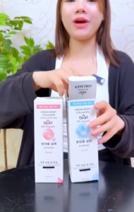 Kem dưỡng thể trắng da NS Organic Cream Body Serum Collagen SPF35+ PA++++ 300gr (cấp ẩm bậc tông lưu hương đến 2h mờ sạm nám da trắng lên sau 7 ngày sử dụng) 2Trucos
