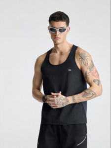 BODYDREAM | Quick Dry Mesh Color Block Tank Top