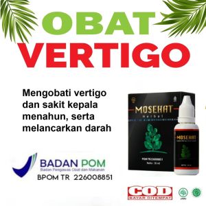 Mosehat Obat Vertigo Paling Ampuh